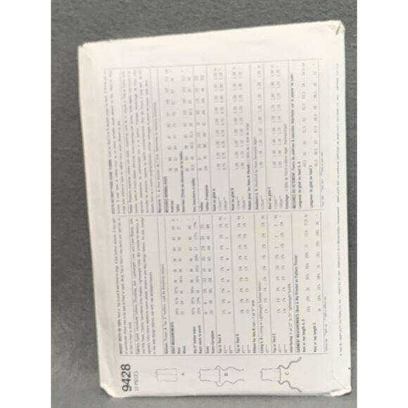 Simplicity Womens 9428 2-Hour Vest Top Sewing Pattern Size 6-10 uncut - Picture 2 of 2